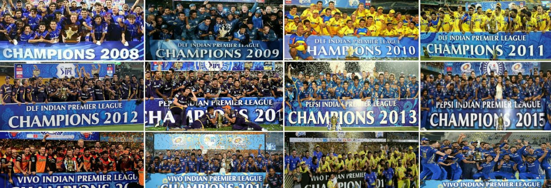 IPL winners