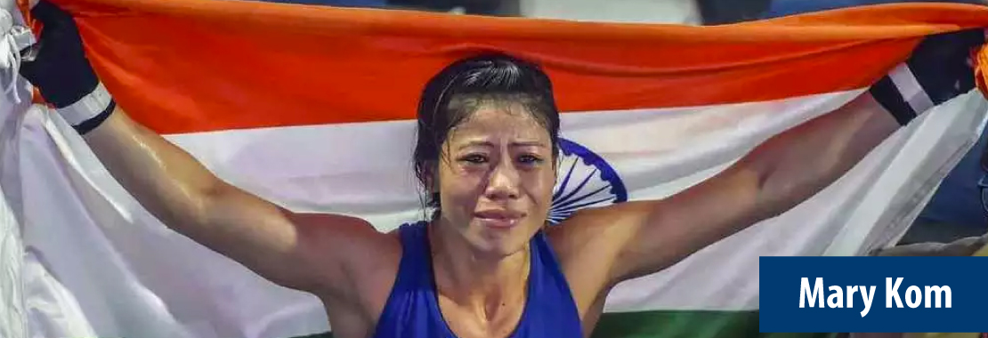 Mary Kom, Indian woman boxer